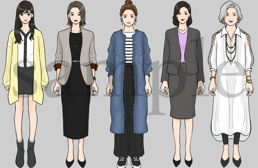 化粧品メーカー動画用イラスト Jijikurico Web